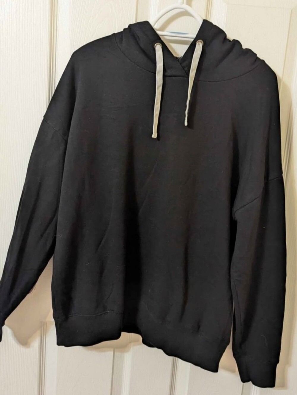 Women's large black hoodie by Buffalo David Bitton